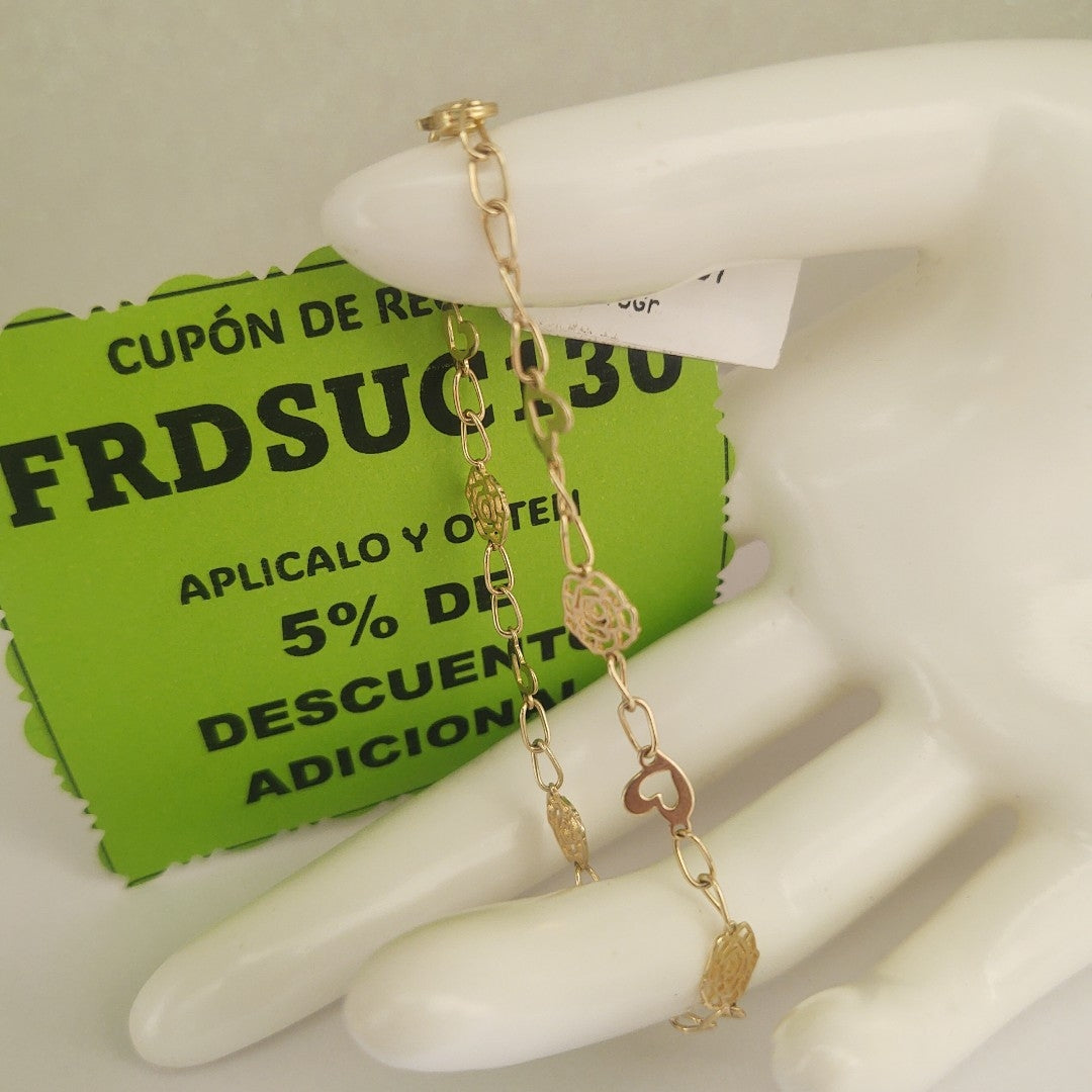 PULSERAS DAMA ORO 14K 2.6 (NUEVO)