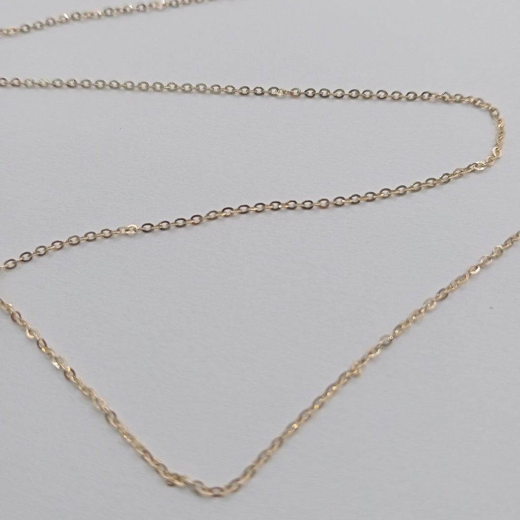 CADENA TEJIDO GARGANTILLA CON DIJE MARIPOSAS CIRCONIAS Y PIEDRAS DE COLOR 14K 45 CM 1.9 GR (NUEVO)