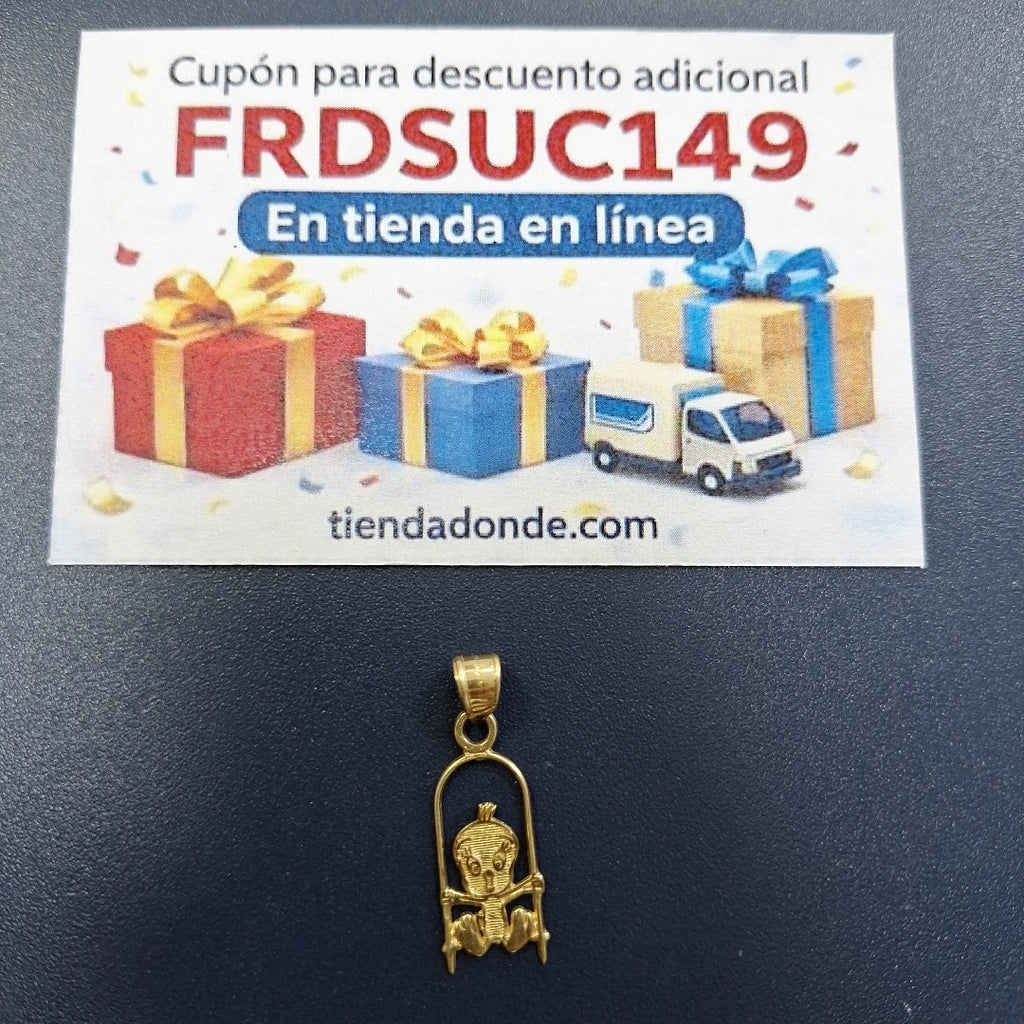 DIJE ORO 10 K 1,00 GRMS (SEMINUEVO)
