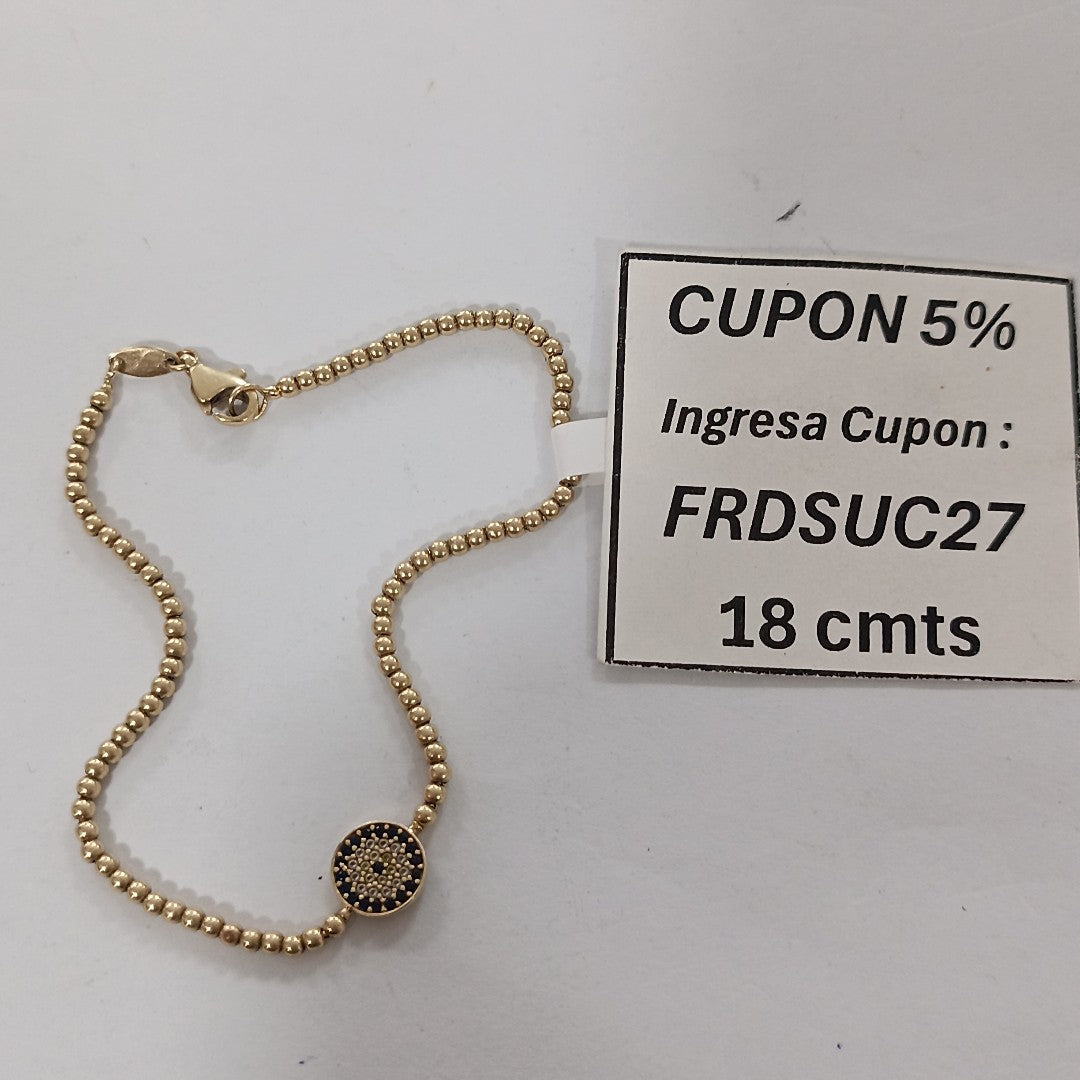 PULSERA ORO 14 K 4 GRMS (SEMINUEVO)