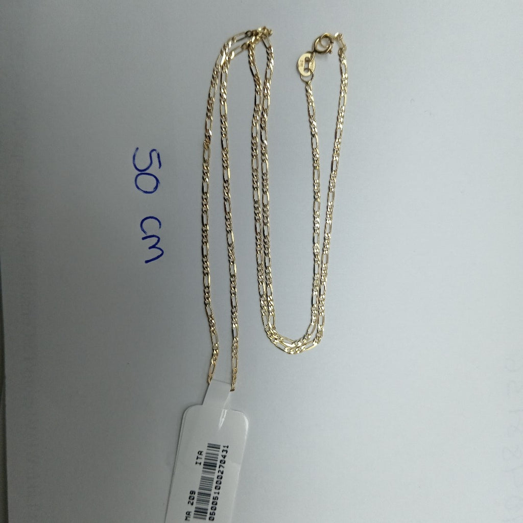 CADENAS CARTIER 3 1 AMARILLA ORO 14K 2 (NUEVO)
