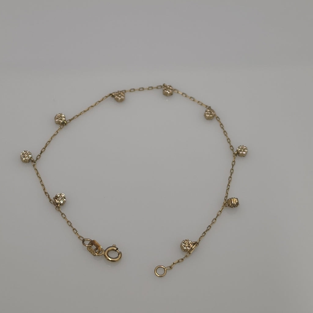 PULSERA ORO 14 K 2.2 GRMS (SEMINUEVO)