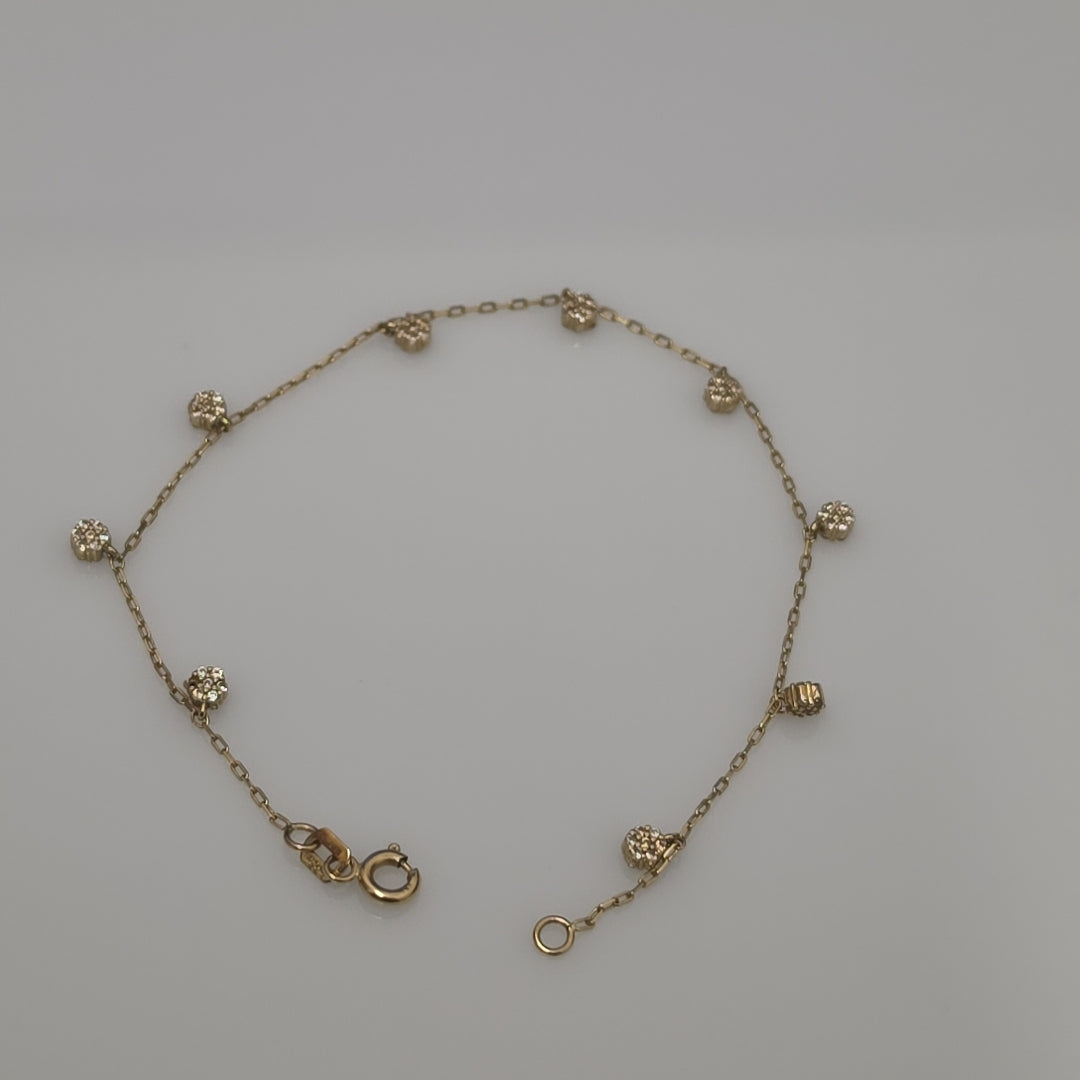 PULSERA ORO 14 K 2.2 GRMS (SEMINUEVO)
