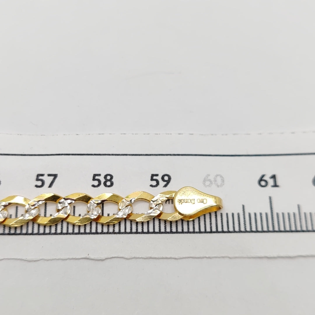 CADENA ESLABONES 14K 60 CM 17.3 GR (NUEVO)