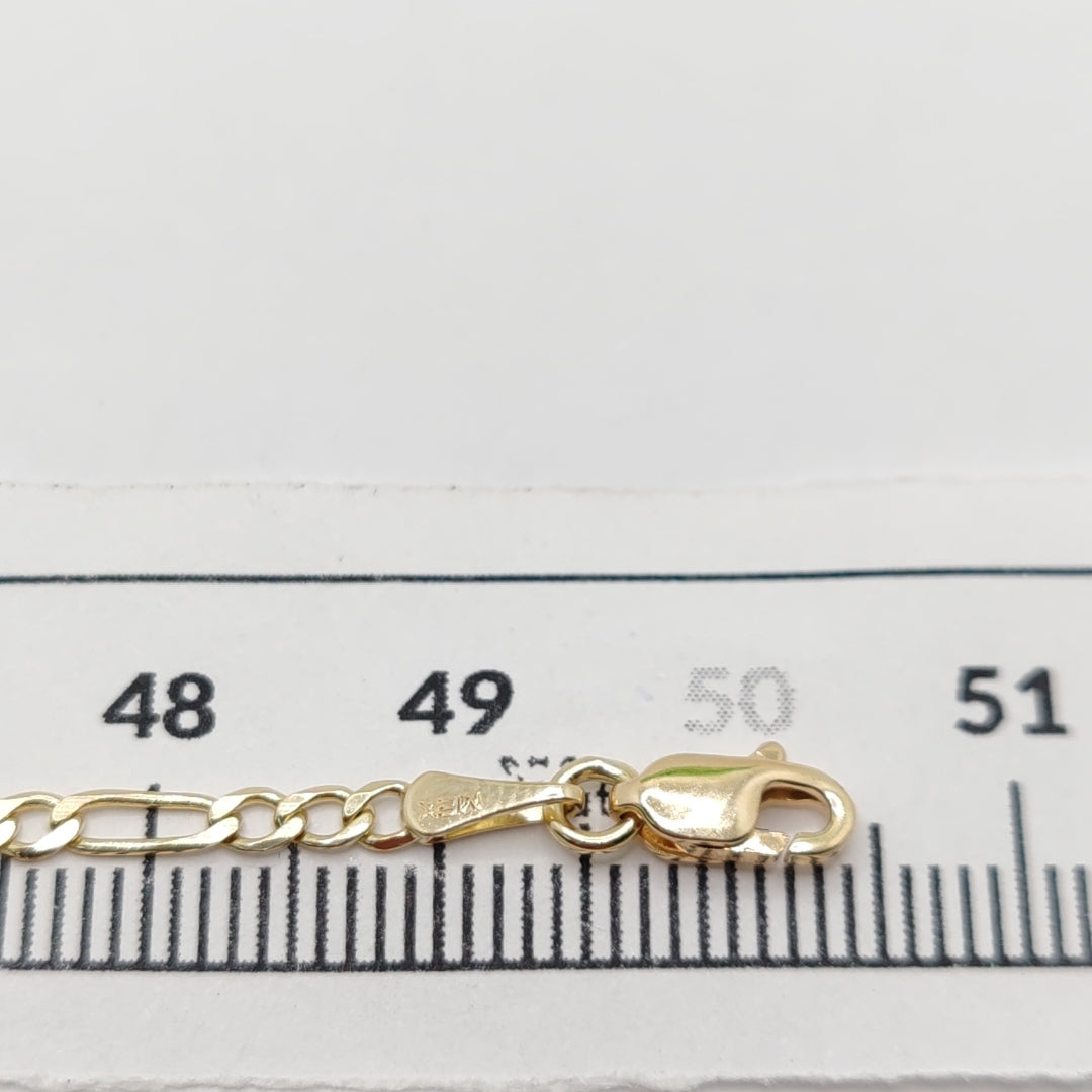 CADENA 3X1 14K 50 CM 4.4 GR (NUEVO)