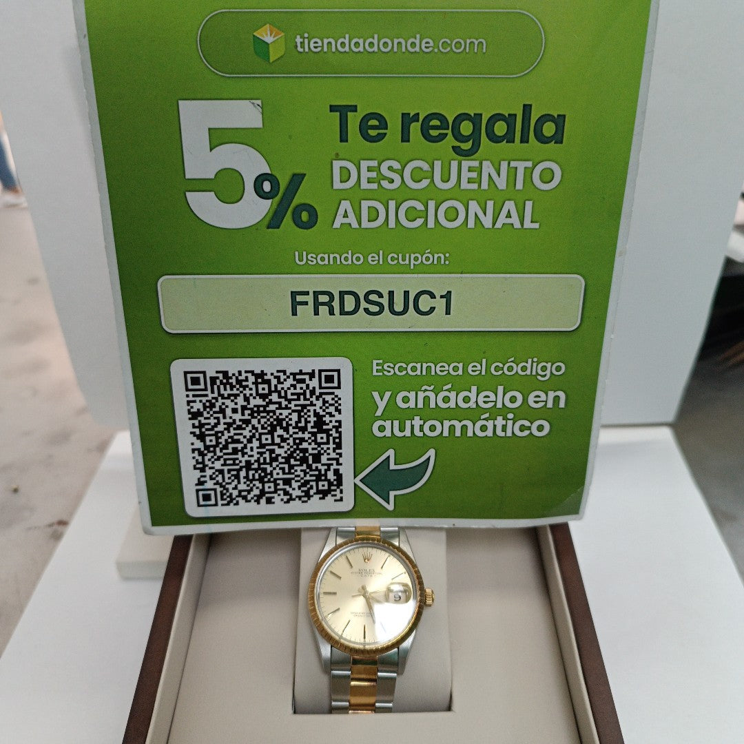 RELOJ CABALLERO ROLEX 15053 (SEMINUEVO)