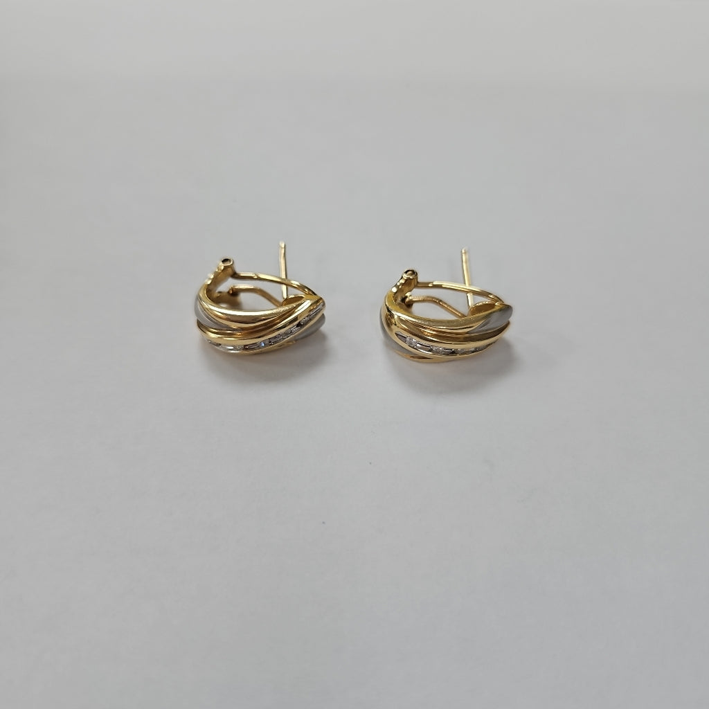 ARETES PAR ORO 14 K 5.9 GRMS (SEMINUEVO)