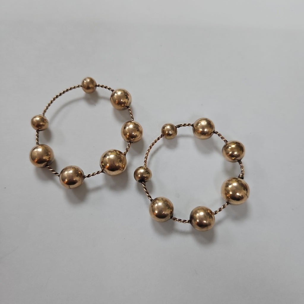 ARRACADAS PAR ORO 8 K 8,80 GRMS (SEMINUEVO)