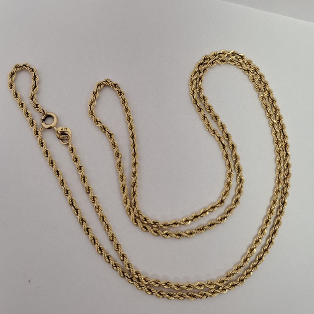 CADENA ORO 10 K 2.3 GRMS (SEMINUEVO)