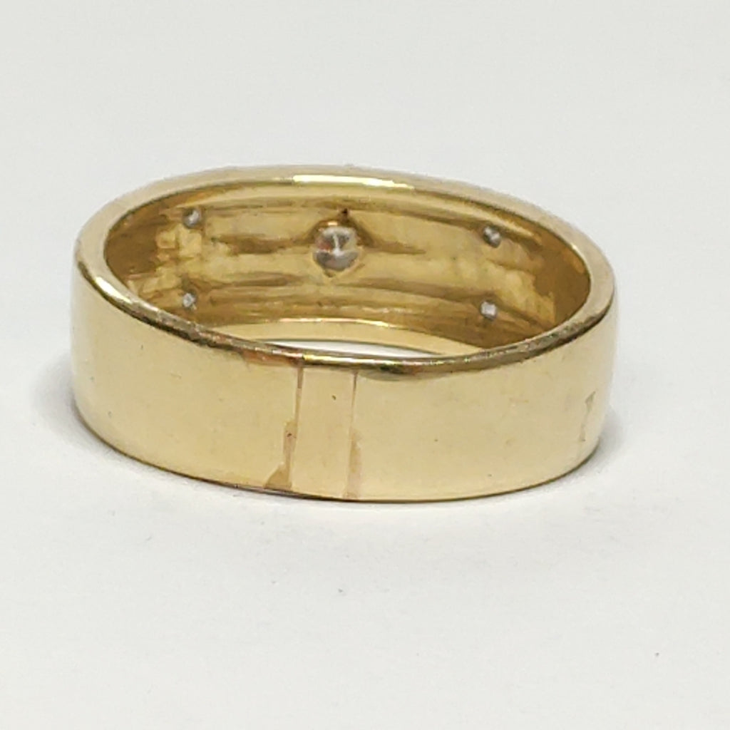 ARGOLLA ORO, ORO BLANCO 14 K 5.6 GRMS (SEMINUEVO)