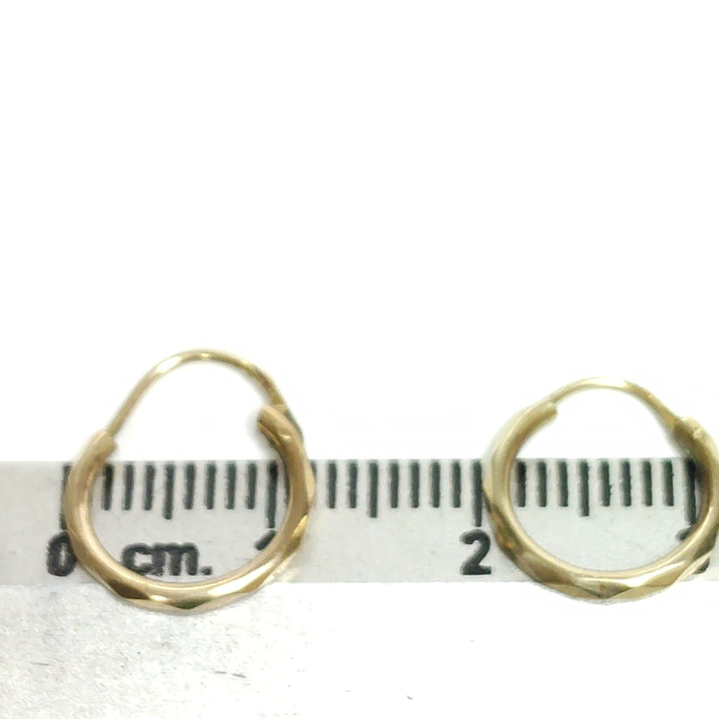 ARRACADAS PAR ORO 10 K 0.6 GRMS (SEMINUEVO)