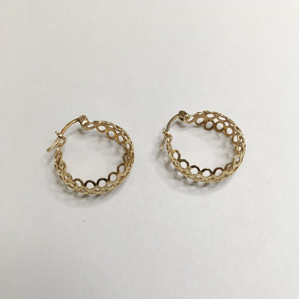 ARRACADAS PAR ORO 14 K 2.3 GRMS (SEMINUEVO)