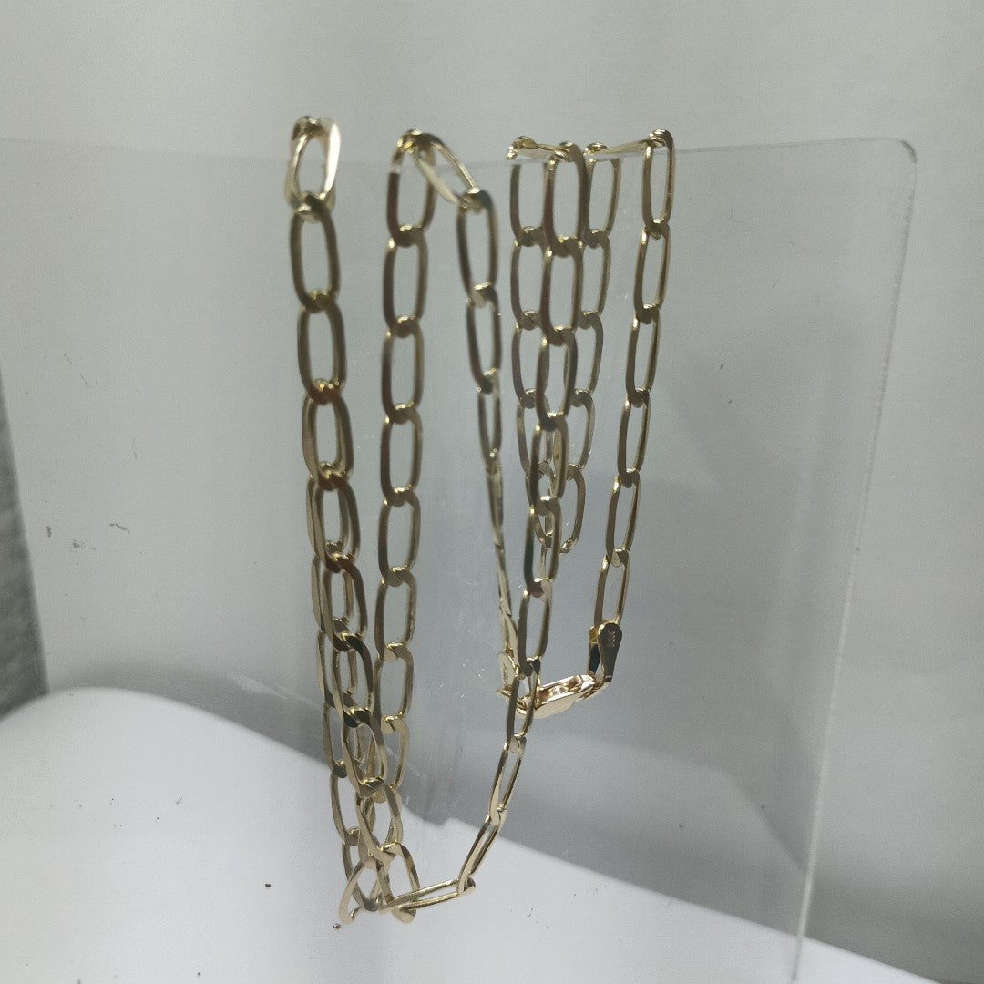 CADENA ESLABON 14K 60 CM 11.8 GR (NUEVO)