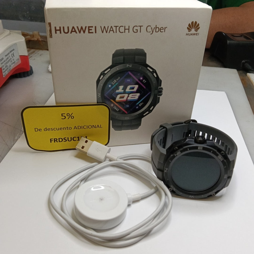 SMARTWATCH HUAWEI GTCYBER AND-B19 46 MM GPS (SEMINUEVO)