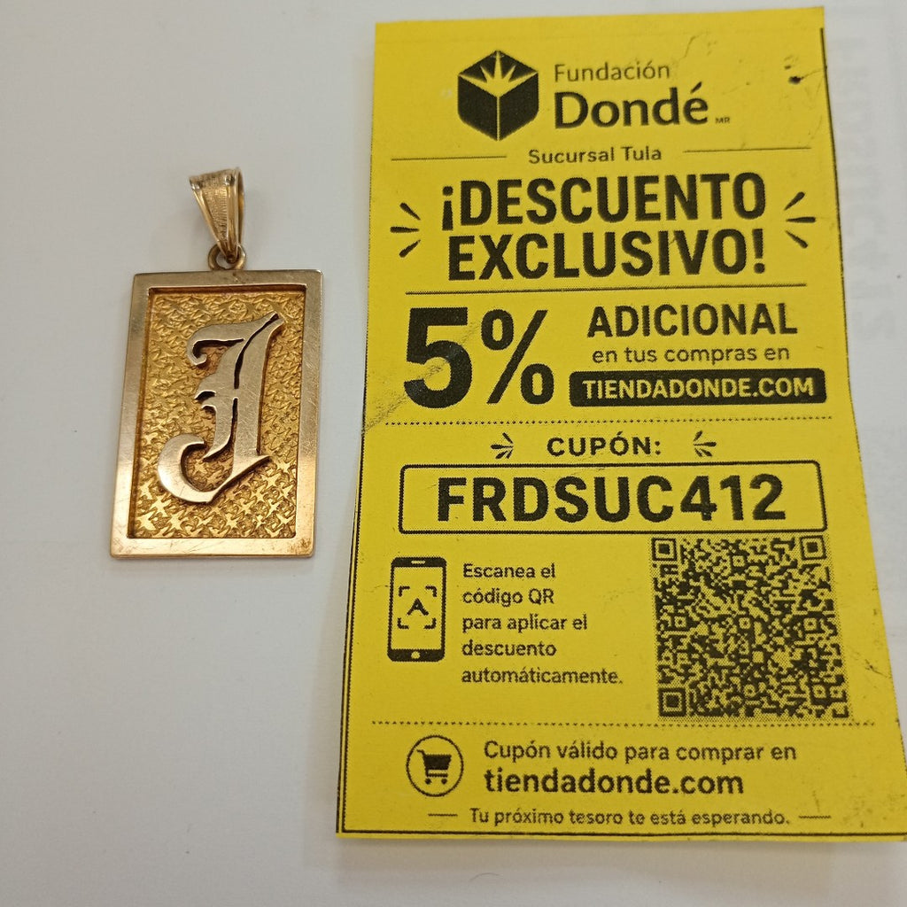 DIJE ORO 10 K 8,50 GRMS (SEMINUEVO)