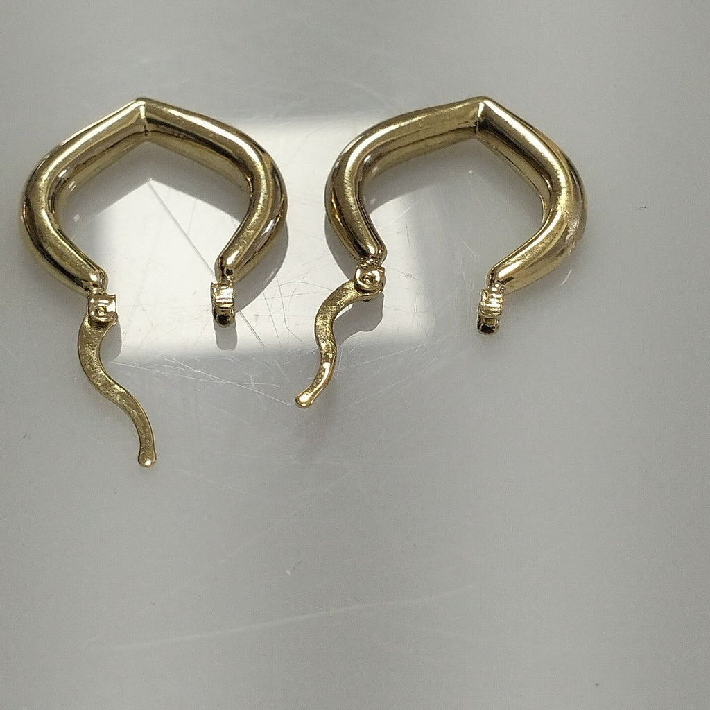 ARETES ARRACADAS 14K 2.1 GR (NUEVO)