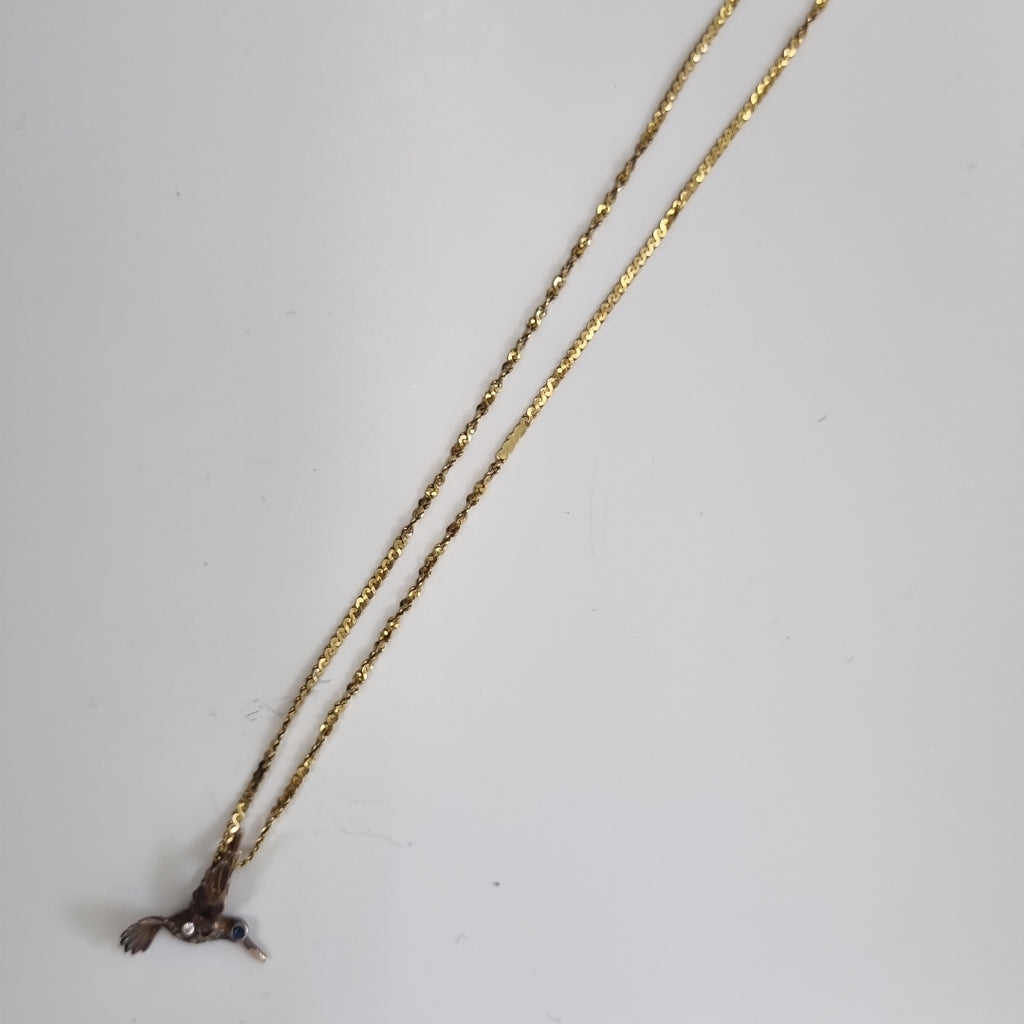 CADENA, DIJE ORO 14 K 3.9 GRMS (SEMINUEVO)