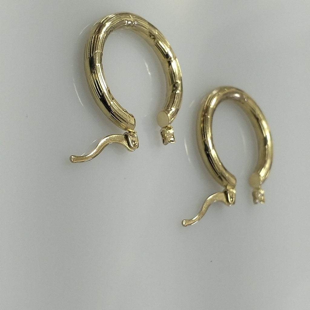 ARETES ARRACADAS 14K 2.7 GR (NUEVO)