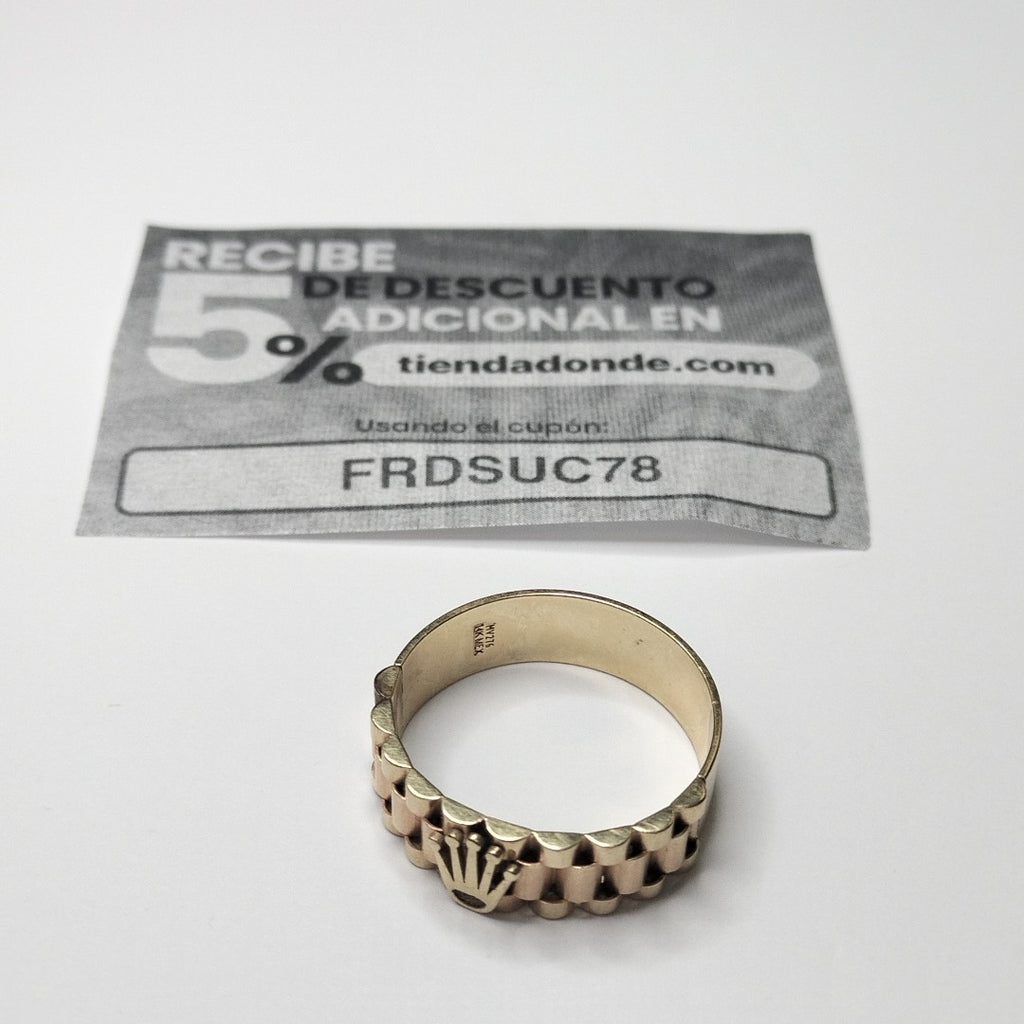 ARGOLLA ORO 14 K 7 GRMS (SEMINUEVO)