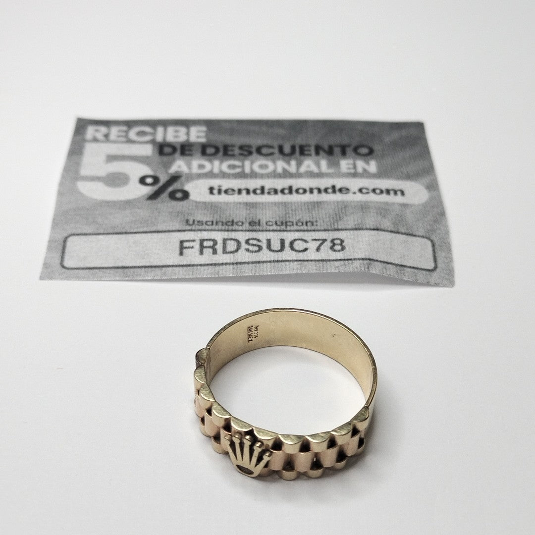 ARGOLLA ORO 14 K 7 GRMS (SEMINUEVO)