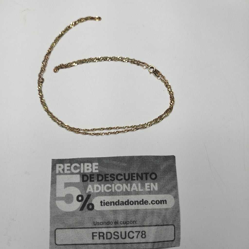 CADENA ORO 10 K 1,70 GRMS (SEMINUEVO)