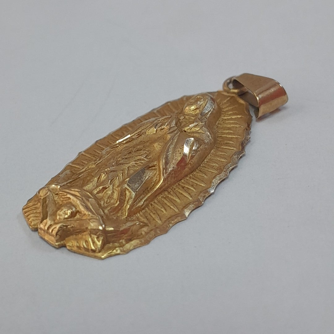 MEDALLA RELIGIOSA ORO 10 K 2,00 GRMS (SEMINUEVO)