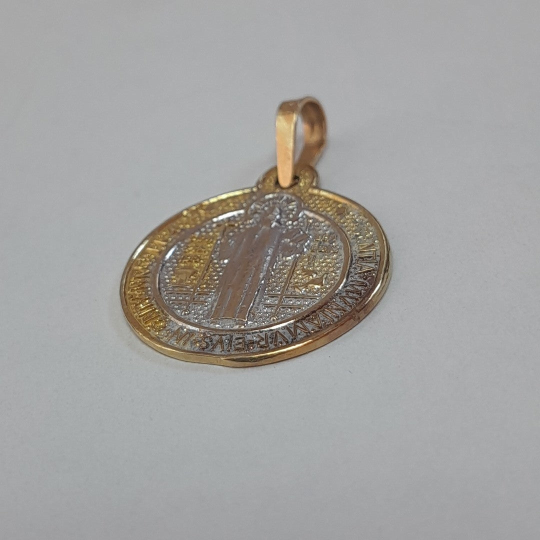 MEDALLA RELIGIOSA ORO 10 K 2.3 GRMS (SEMINUEVO)