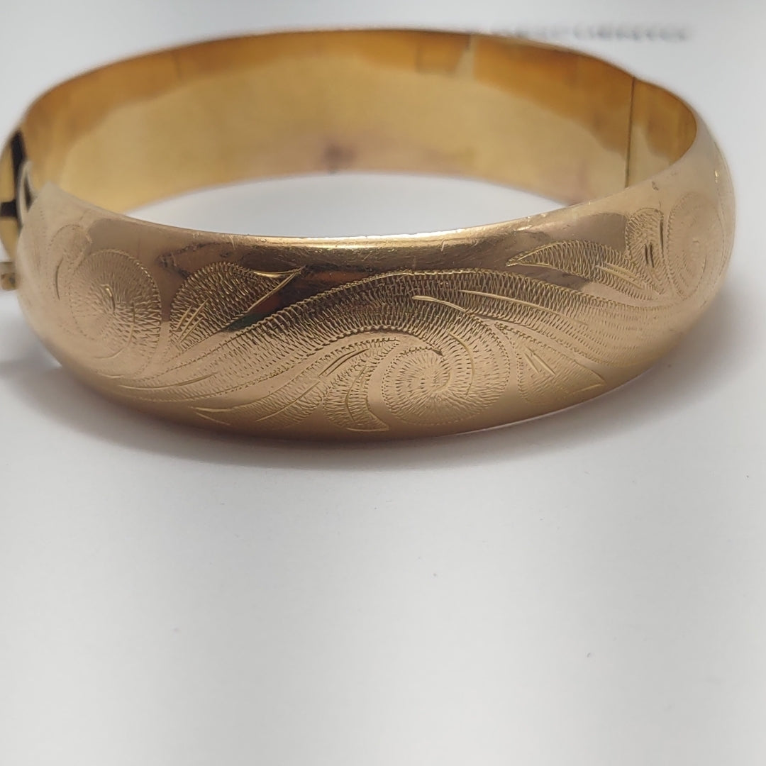 PULSERA RIGIDA ORO 18 K 72,60 GRMS (SEMINUEVO)