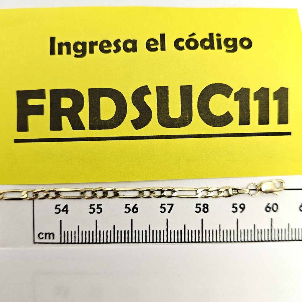 CADENA 3X1 14K 60 CM 7.8 GR (NUEVO)