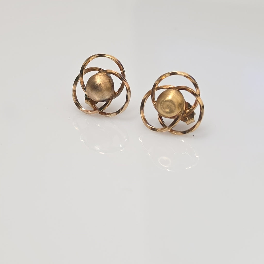 ARETES PAR ORO 10 K 1.3 GRMS (SEMINUEVO)