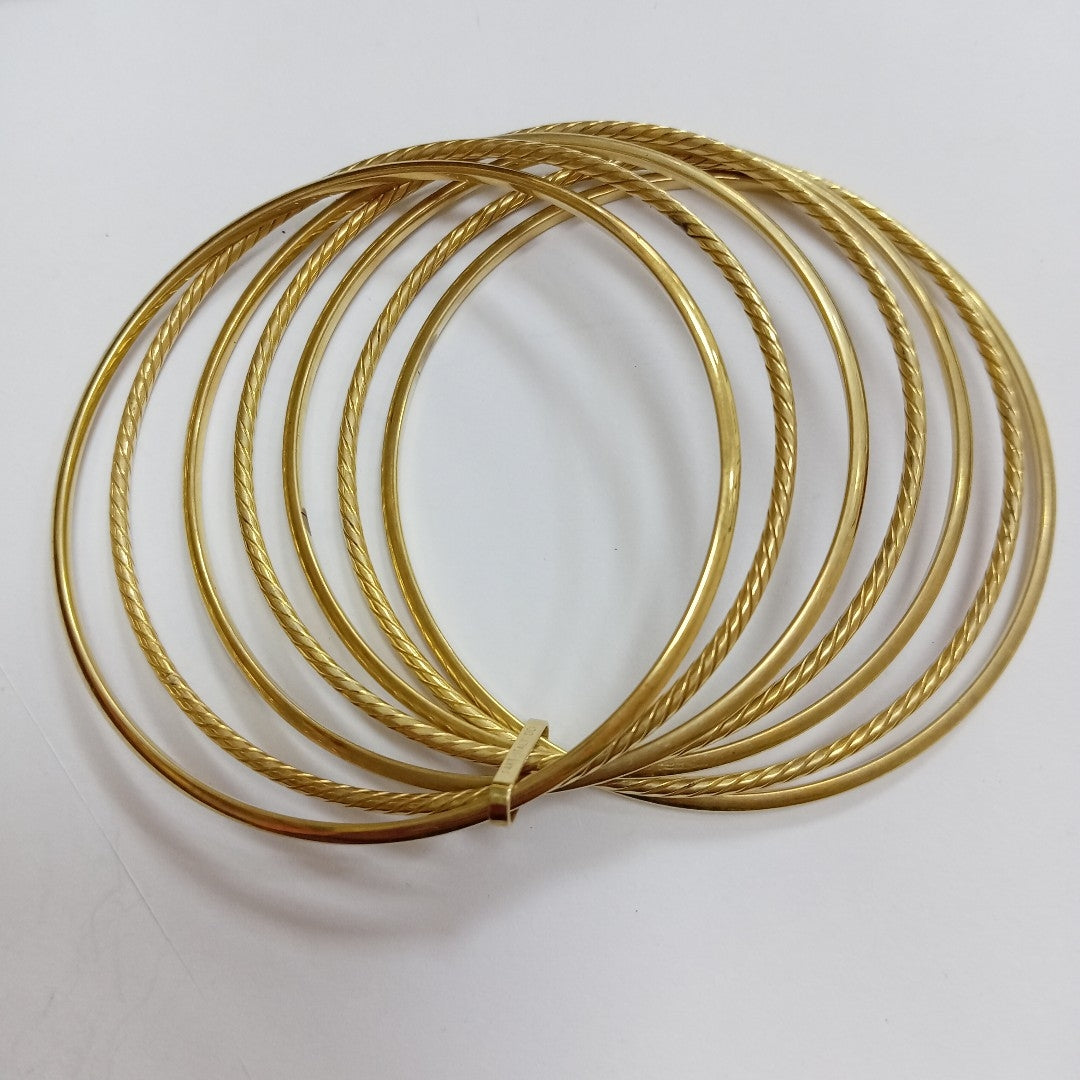 SEMANARIO DE PULSERAS ORO 14 K 11,80 GRMS (SEMINUEVO)
