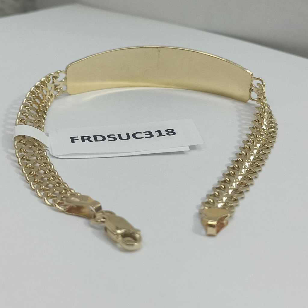 PULSERA ESCLAVA CHINO 14K 21 CM 9.8 GR (NUEVO)
