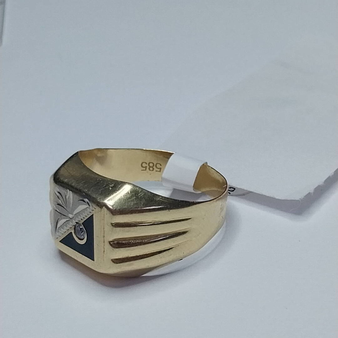 ANILLO ORO 14 K 3.9 GRMS (SEMINUEVO)