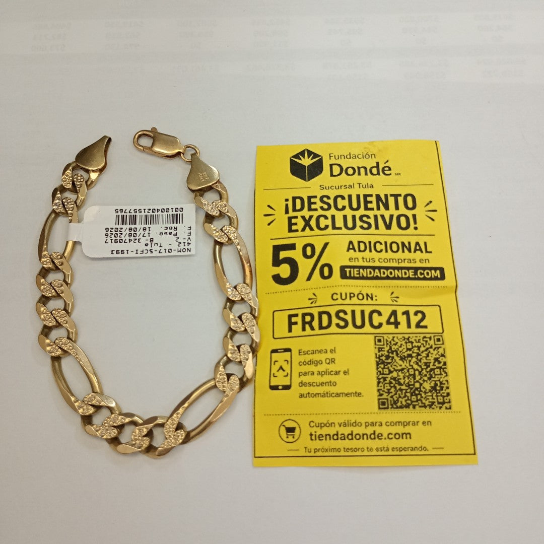 PULSERA ORO 10 K 23,80 GRMS (SEMINUEVO)