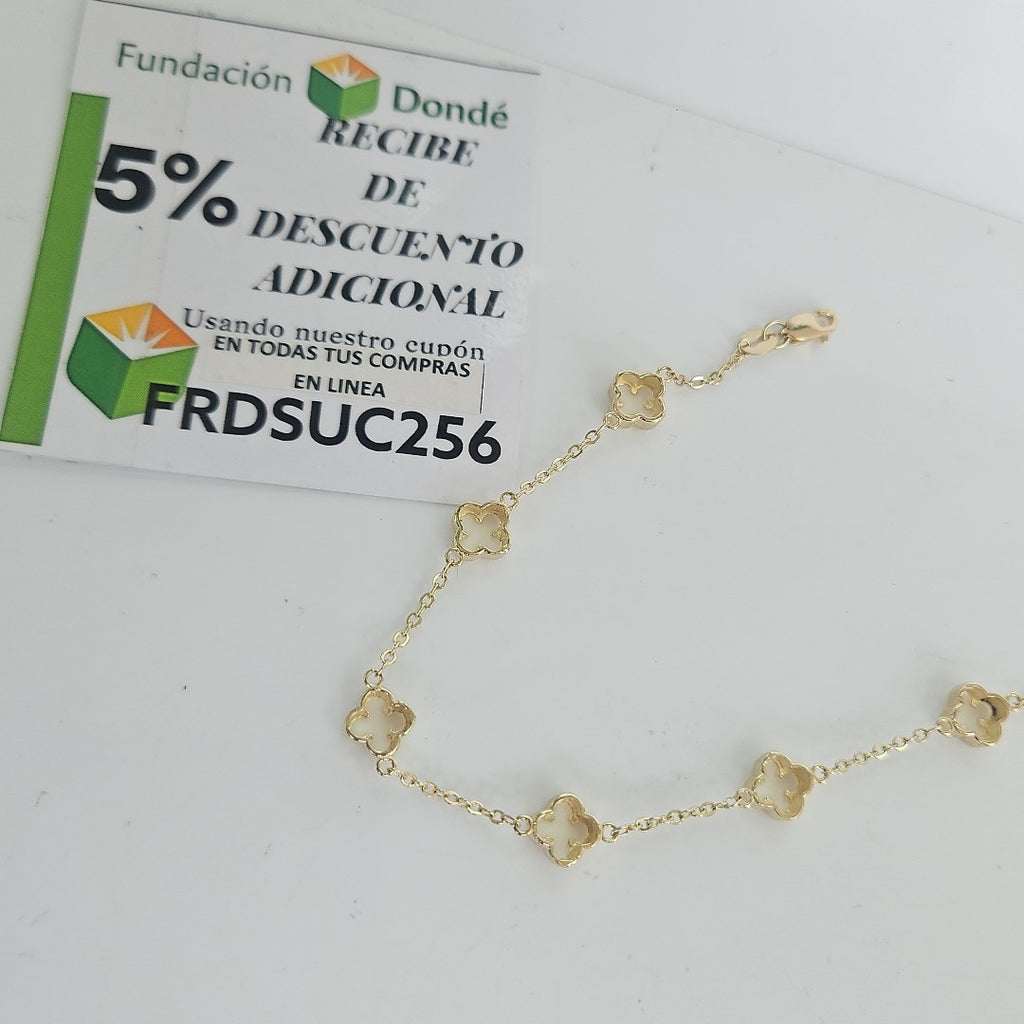 PULSERA ESPECIAL 14K 18 CM 4.2 GR (NUEVO)