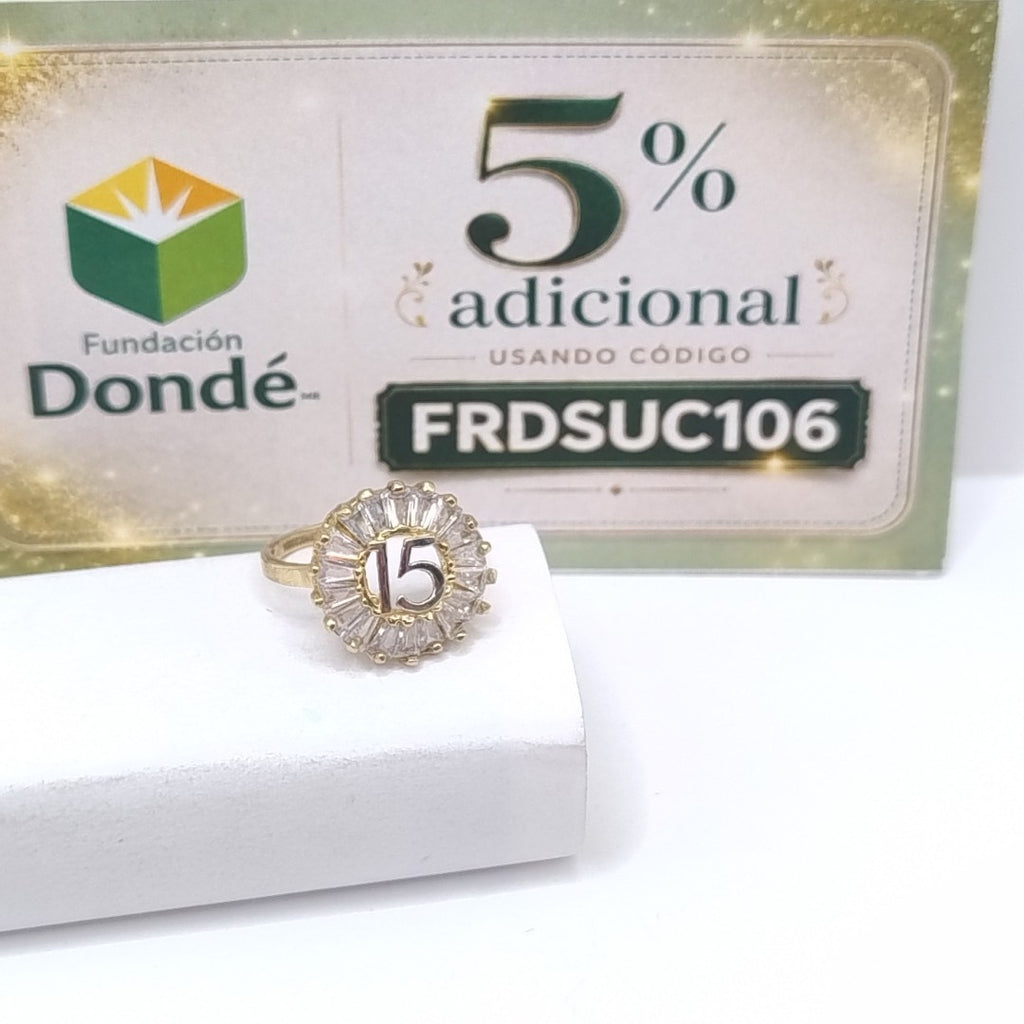 ANILLITO ORO 10 K 1.8 GRMS (SEMINUEVO)
