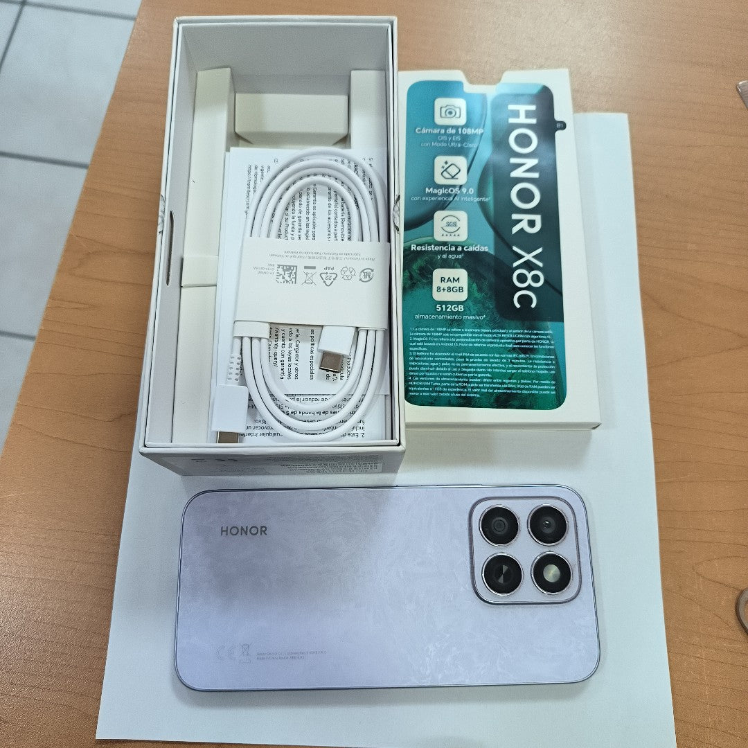 CELULAR HONOR X8C ABR-LX3 (2025) 512 GB 8 GB RAM (SEMINUEVO)