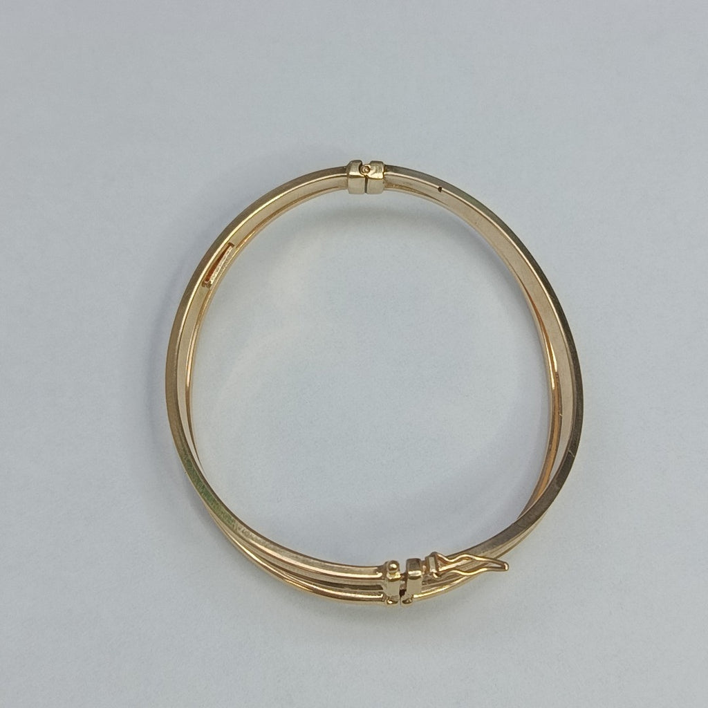PULSERA RIGIDA ORO 14 K 9,30 GRMS (SEMINUEVO)