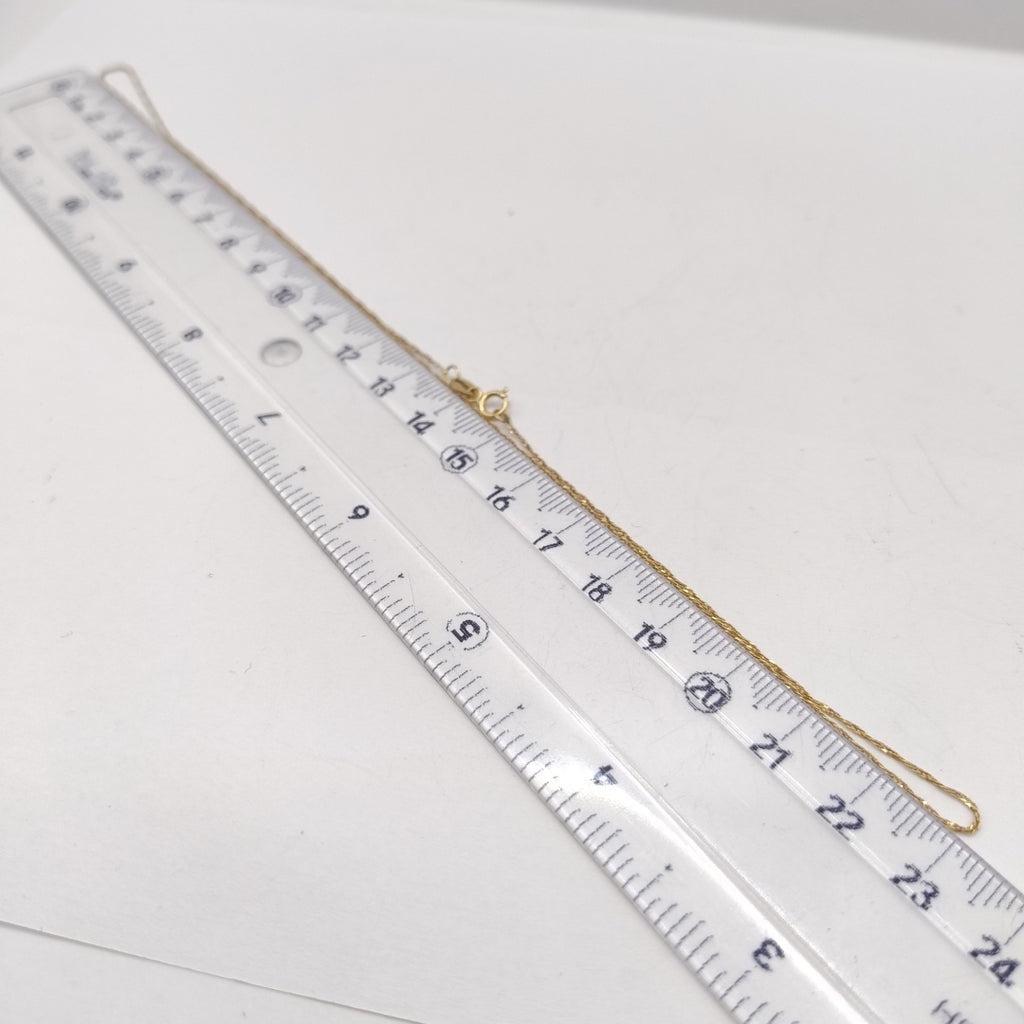 CADENA ORO 10 K 0.9 GRMS (SEMINUEVO)