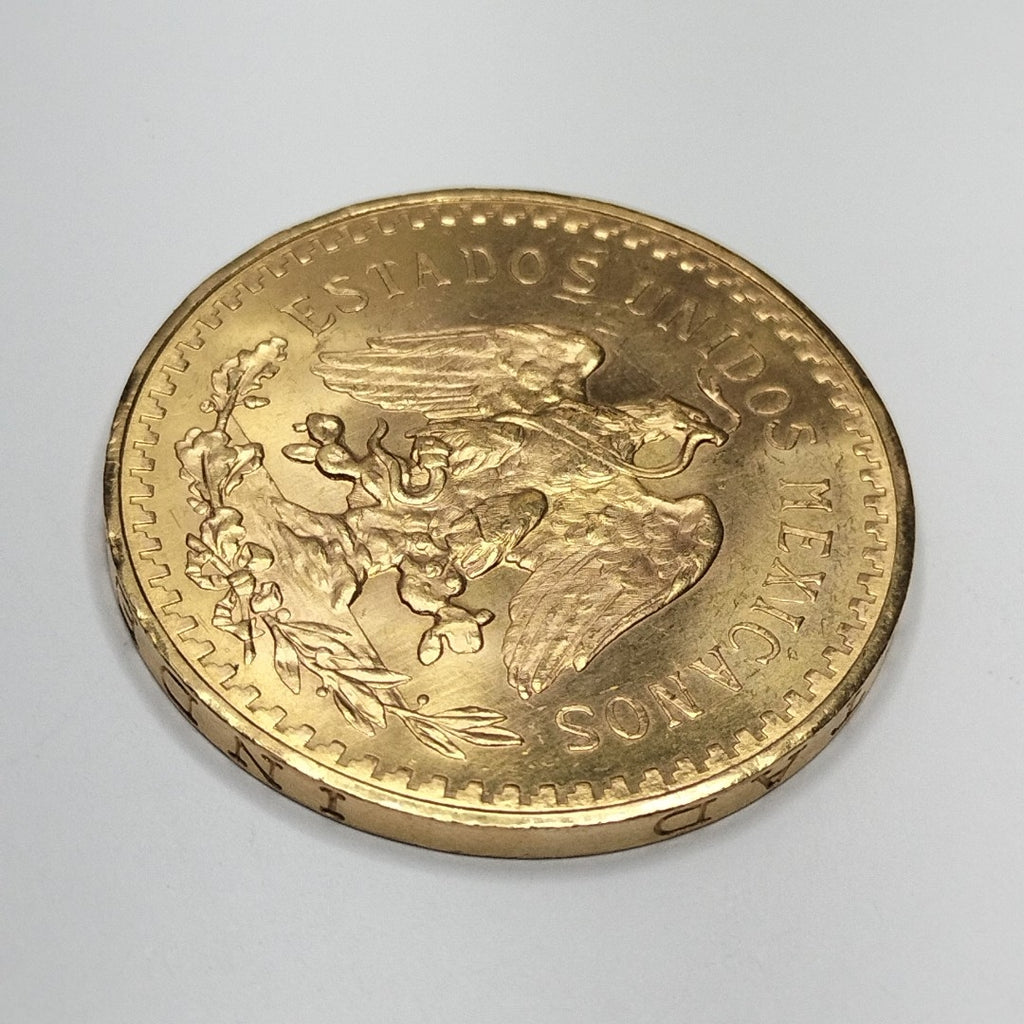 K1 41,60 GRMS 21 K IDENTIFICACIÓN MONEDA NOMINATIVA MONEDAS PESOS 50 PESOS (SEMINUEVO)