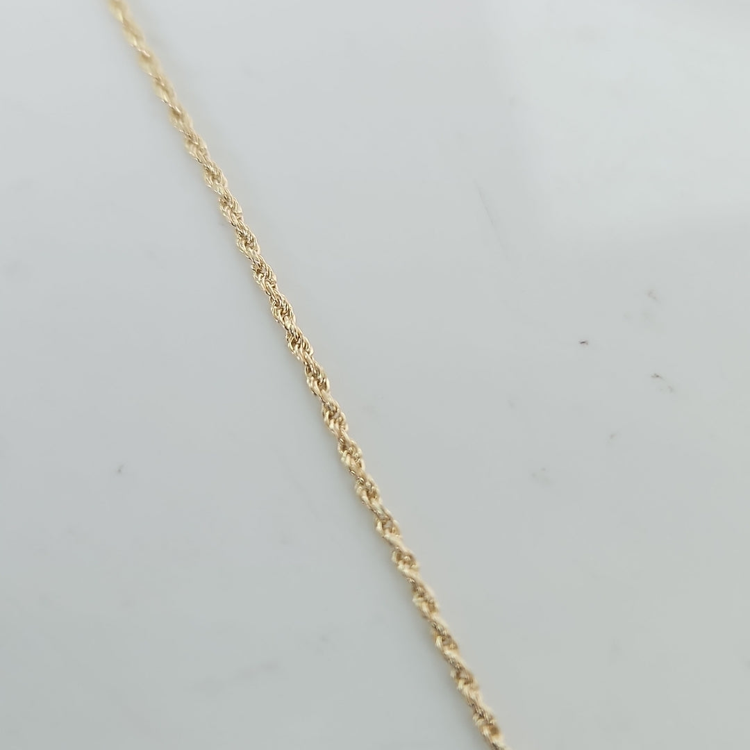 PULSERA TORZAL 14K 21 CM 1.4 GR (NUEVO)