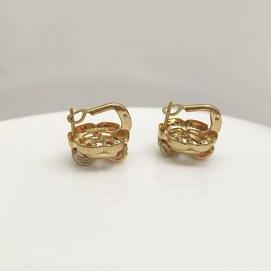 ARETES PAR ORO 10 K 6,40 GRMS (SEMINUEVO)
