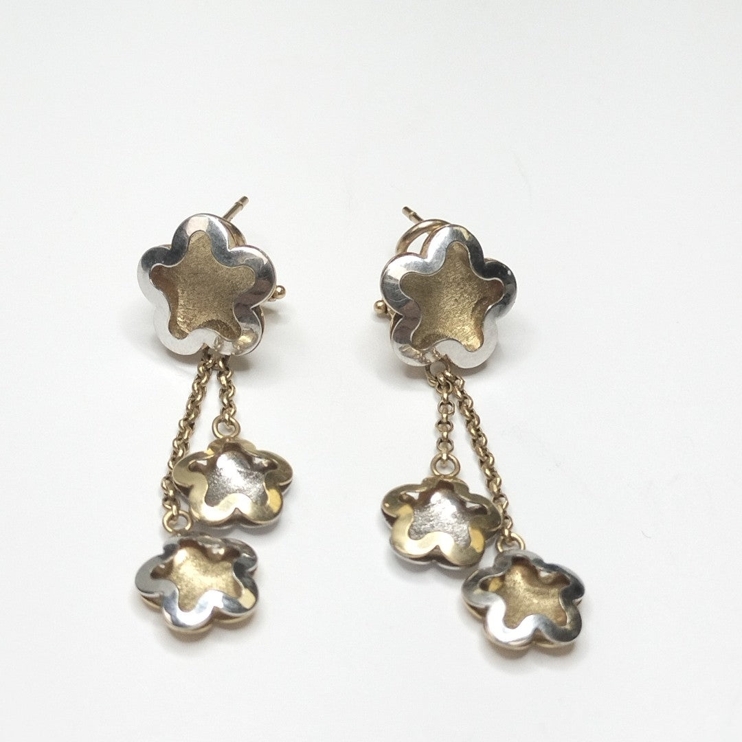 ARETES PAR,BRAZALETE ORO 14 K 5,10 GRMS (SEMINUEVO)