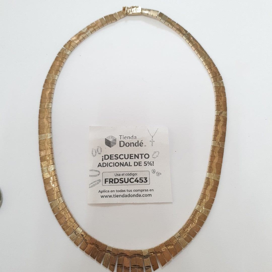GARGANTILLA ORO 10 K 25.2 GRMS (SEMINUEVO)