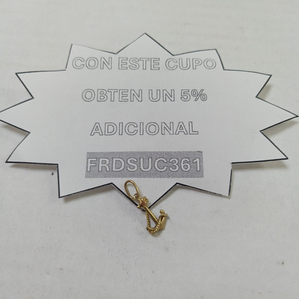 DIJE ORO 14 K 0.7 GRMS (SEMINUEVO)