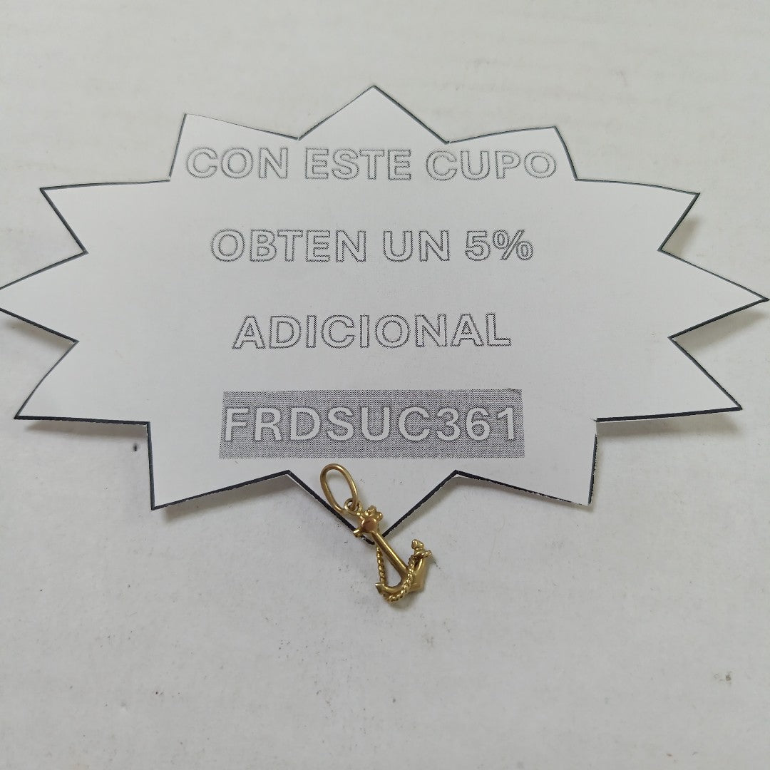 DIJE ORO 14 K 0.7 GRMS (SEMINUEVO)