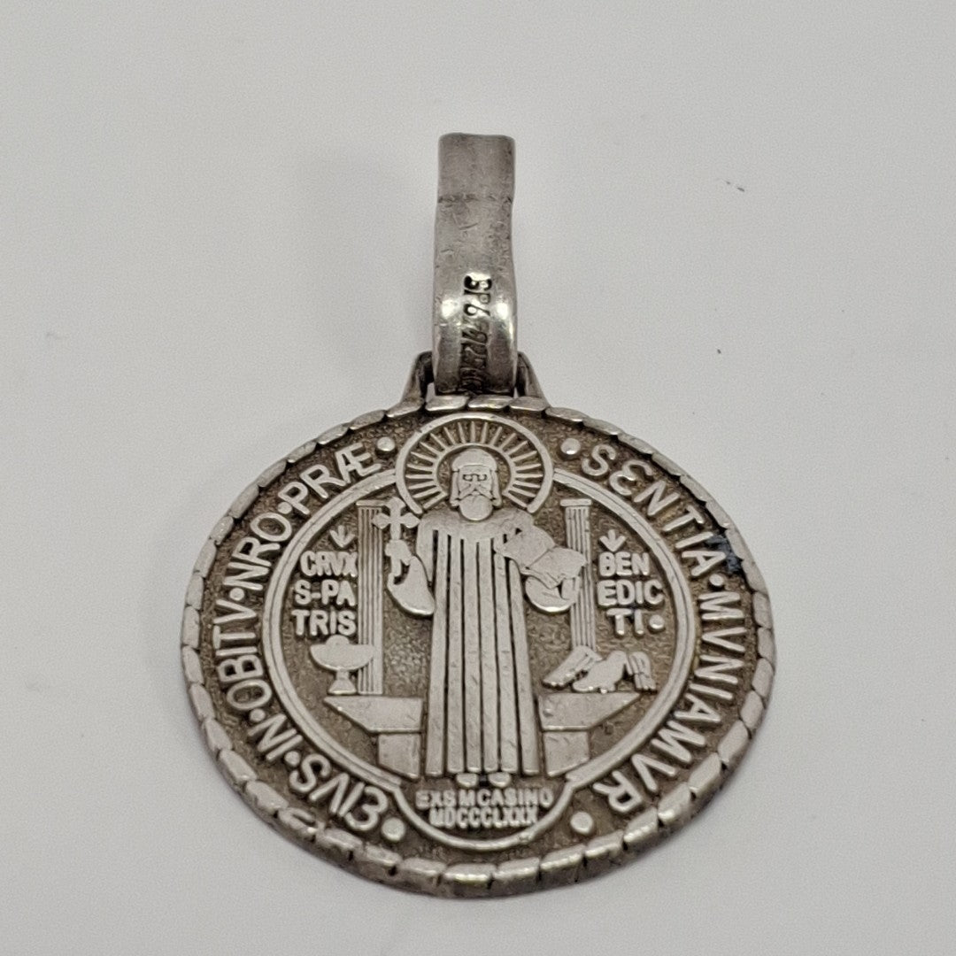 MEDALLA RELIGIOSA PLATA 10.9 GRMS (SEMINUEVO)