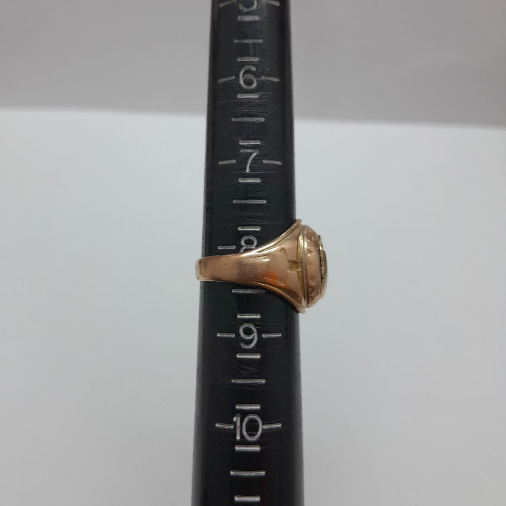 ANILLO DE GRADUACIÓN ORO 8 K 7,90 GRMS (SEMINUEVO)