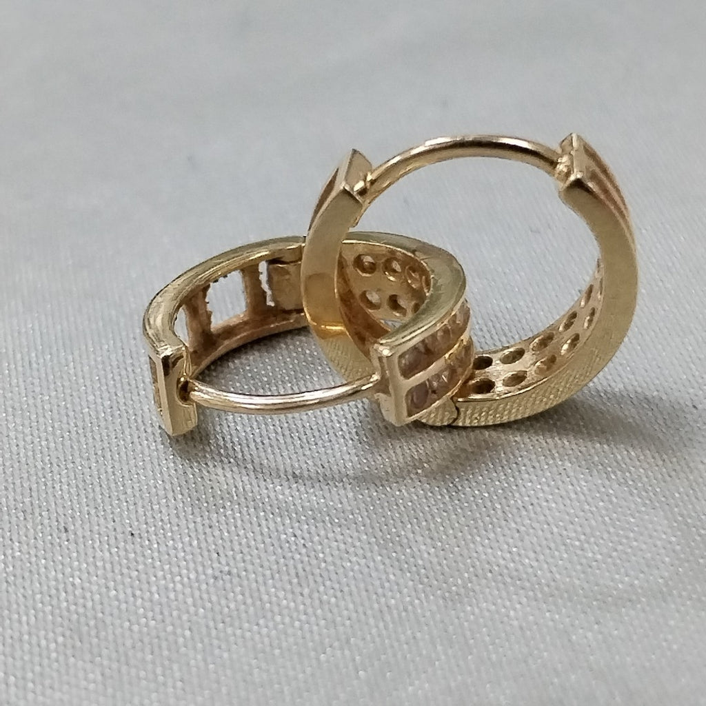 ARRACADAS PAR ORO 10 K 2,30 GRMS (SEMINUEVO)