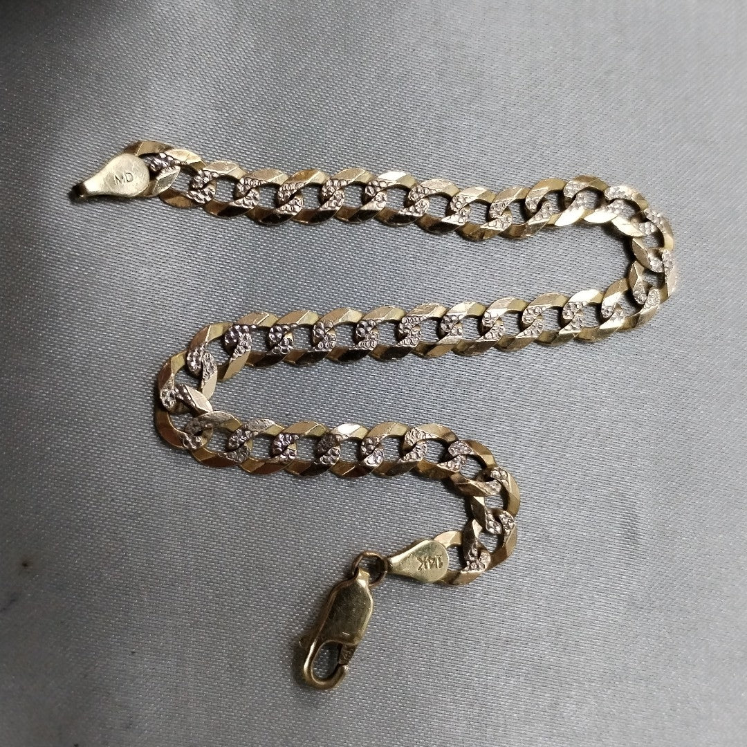 PULSERA ORO 14 K 5.3 GRMS (SEMINUEVO)